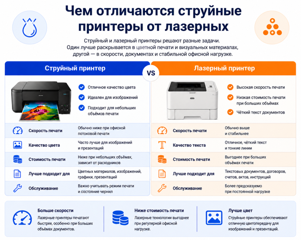 Струйные принтеры
