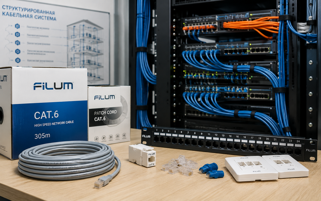 СКС и кабельная продукция Filum