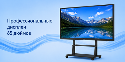 Профессиональные дисплеи 65 дюймов