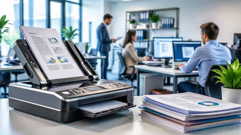 Сканирование документов в офисном документообороте