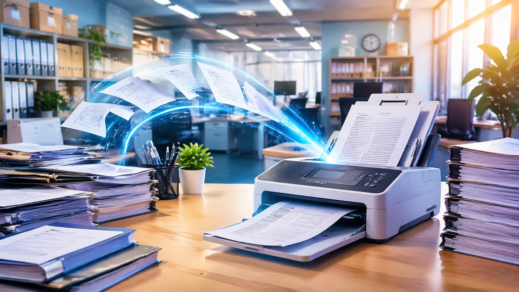 Потоковое сканирование документов в бухгалтерии и архиве