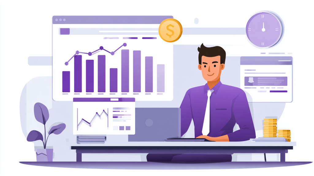 Бизнес-команда обсуждает внедрение новой телефонии