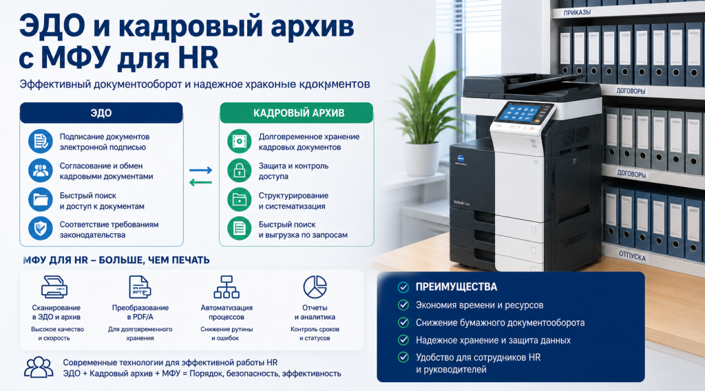 ЭДО кадровый архив