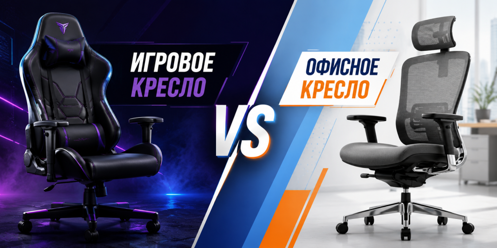Игровое кресло или офисное