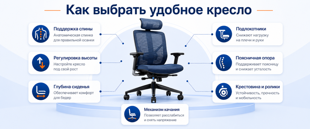 Коротко: какое компьютерное кресло выбрать