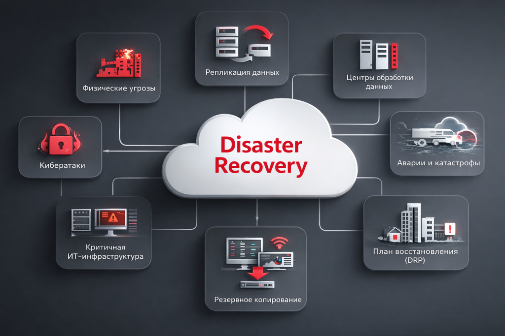 Современные технологии DR: облачные решения (IaaS, DRaaS), автоматизация восстановления, искусственный интеллект для прогнозирования рисков, интеграция с системами мониторинга