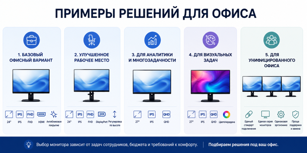 Примеры решений для офиса 