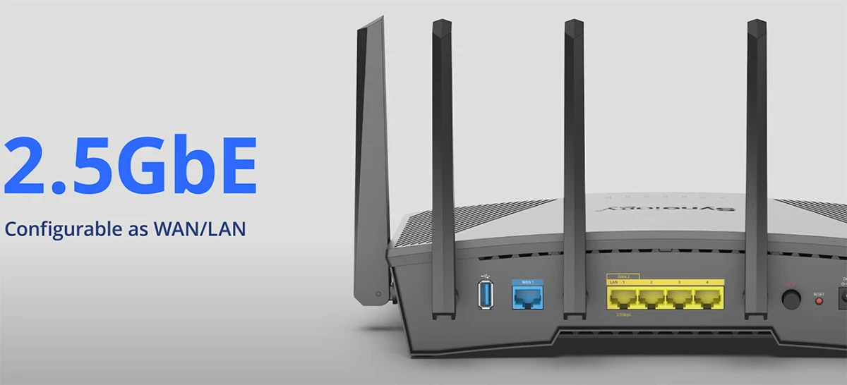 Synology представила роутер RT6600AX с поддержкой UNII-4 5,9 ГГц Synology представила роутер RT6600AX с поддержкой UNII-4 5,9 ГГц