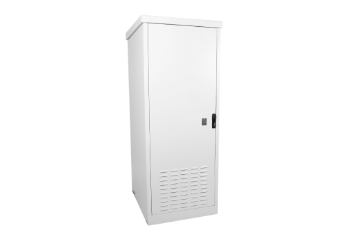 Укомплектованный всепогодный напольный шкаф ШТВ-1 18U (700 × 600)