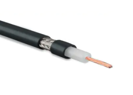 Кабели коаксиальные RG-58, 50 Ом, 20 AWG, PVС Hyperline серии COAX-RG58