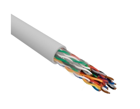 Кабель витая пара U/UTP, CAT 5, PVC, 16PR, 24AWG