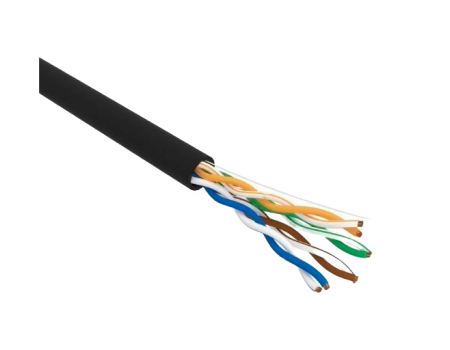 Кабель витая пара U/UTP, CAT 5e, PE, 4PR, 24AWG