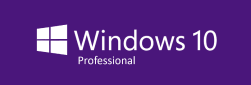 Microsoft Windows 10 Professional 32-bit/64-bit