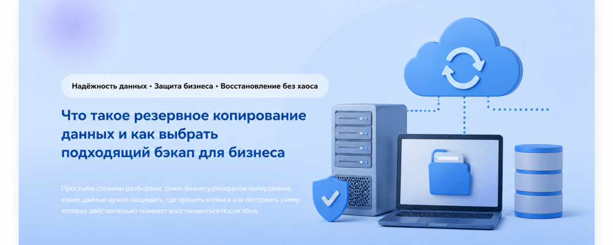 Что такое резервное копирование данных?