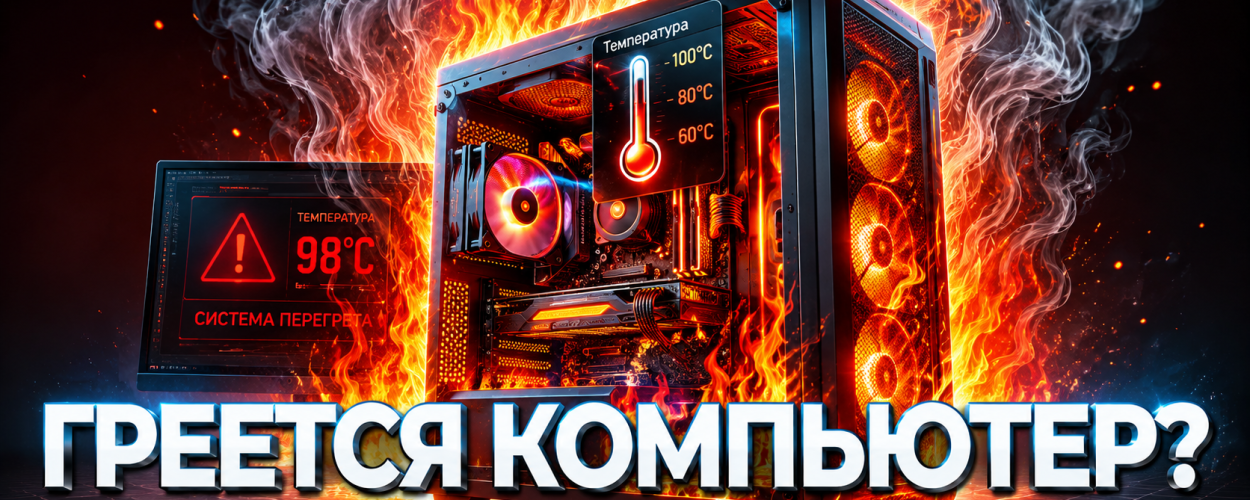 ПК сильно греется под нагрузкой