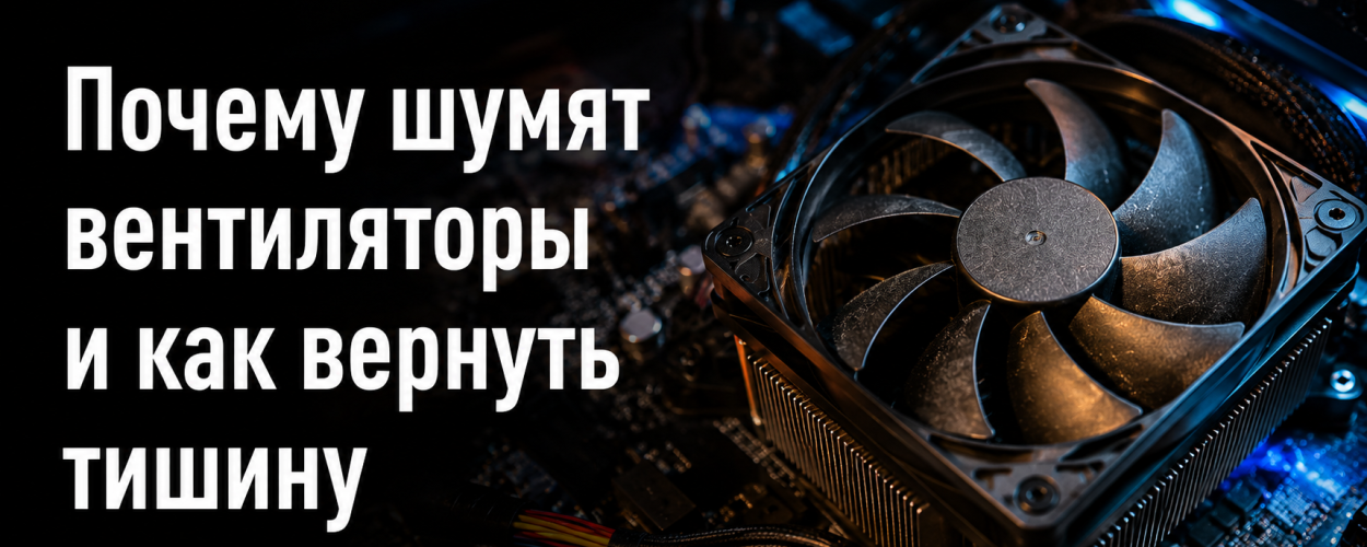 Вентиляторы работают слишком громко