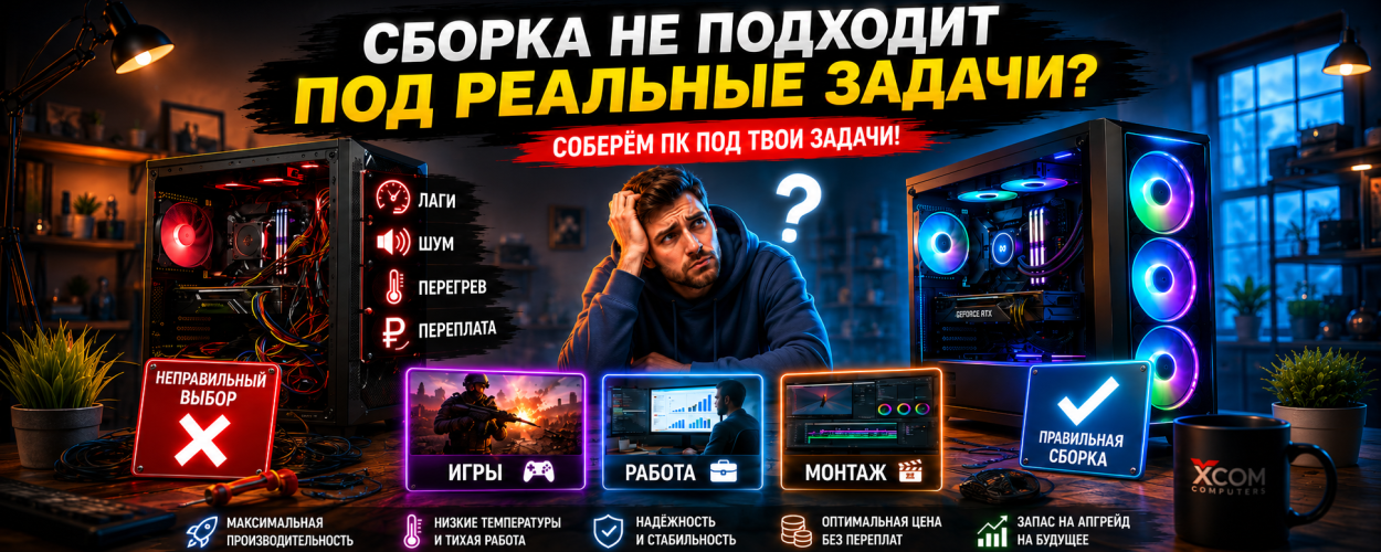 Сборка не подходит под реальные задачи пользователя