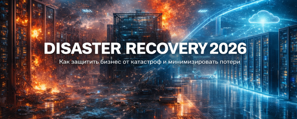 Disaster recovery в 2026 году: как защитить бизнес от катастроф и минимизировать потери