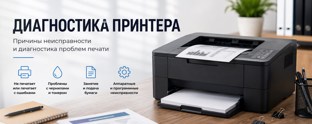 Причины неисправности принтера
