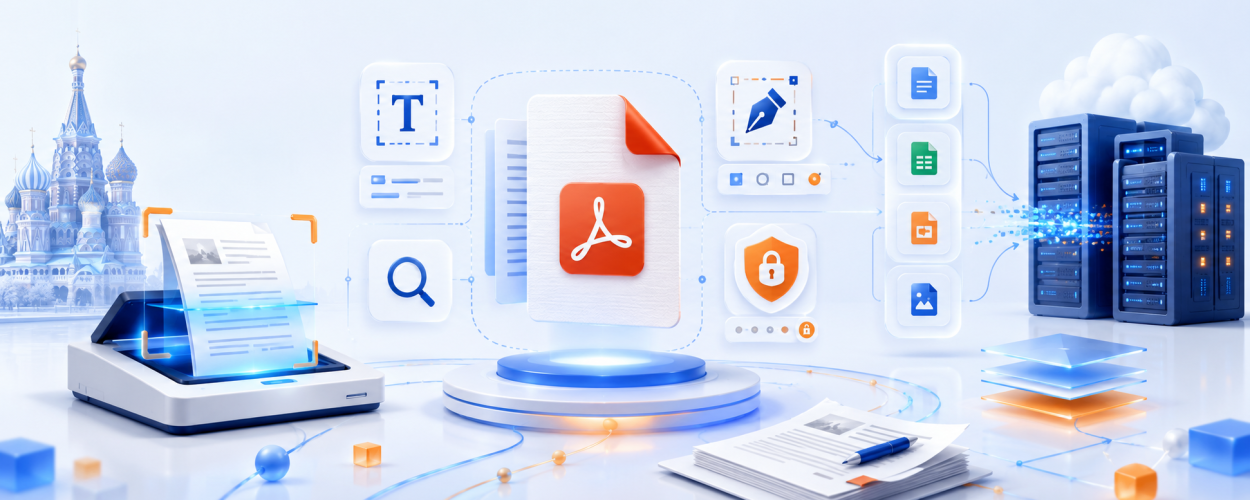 Решения Content AI для работы с PDF: российская альтернатива Adobe Acrobat и ABBYY FineReader PDF