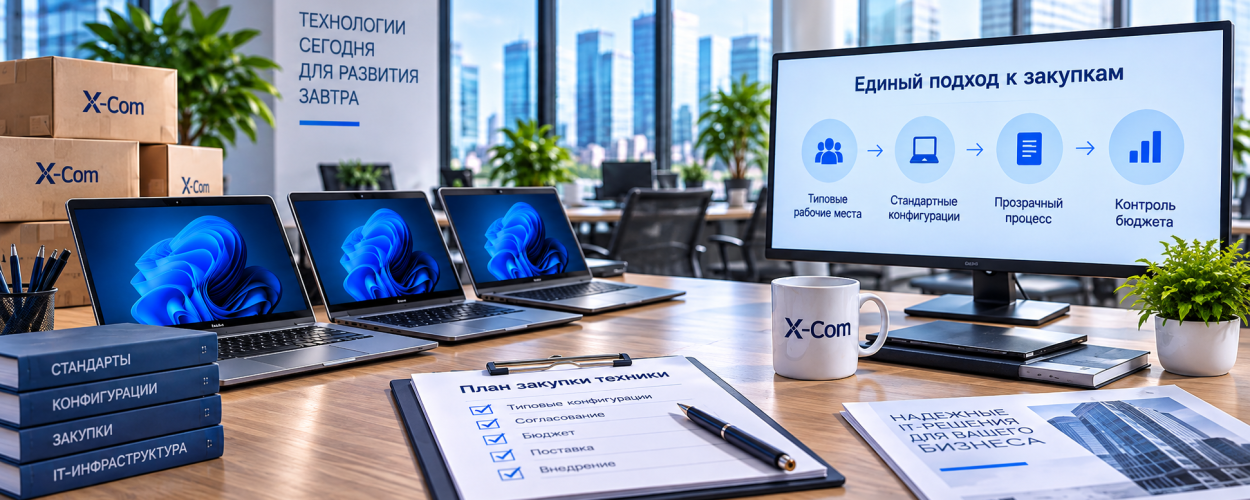 Закупка компьютеров для компании: как выстроить единый подход