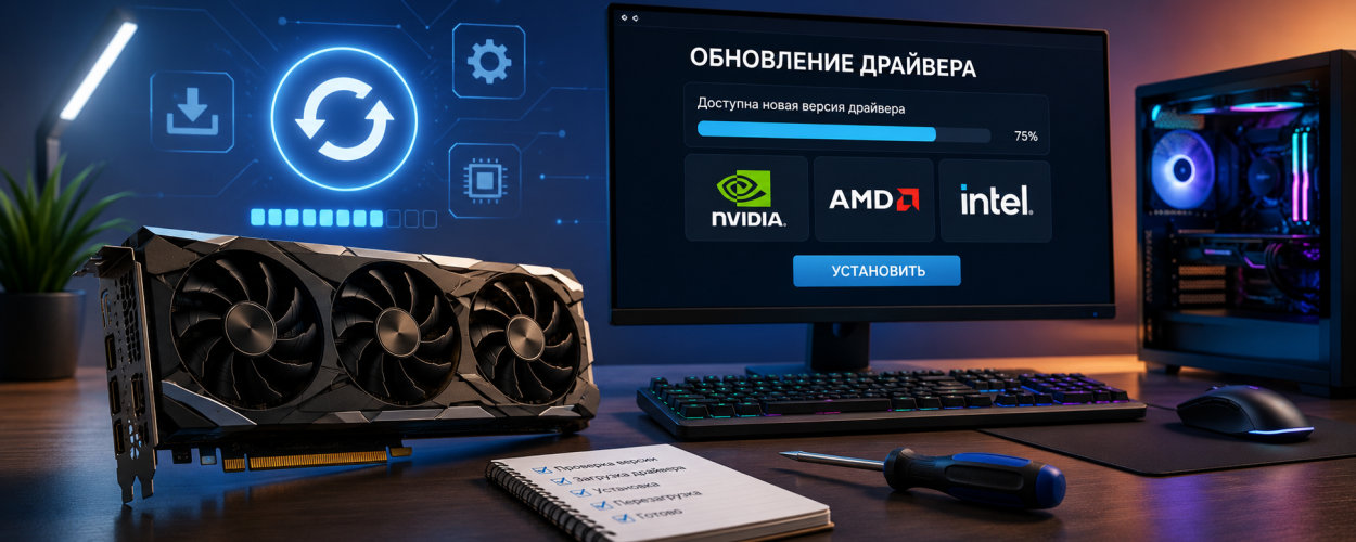 Как обновить драйвера видеокарты