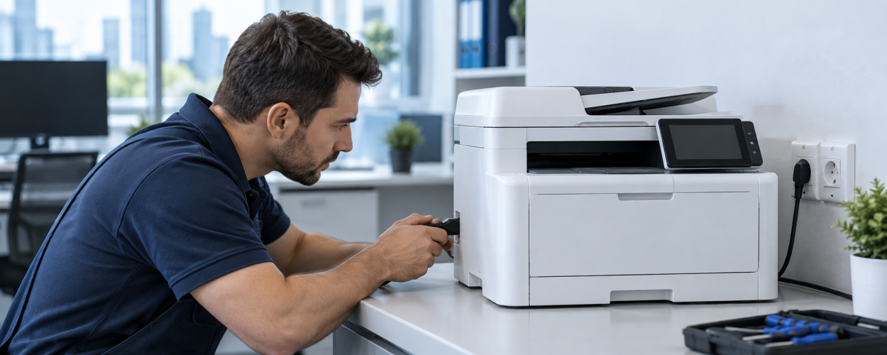 Почему принтер HP не включается и что проверить перед ремонтом?
