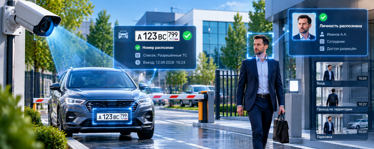 Как автоматизировать распознавание лиц и номеров автомобилей