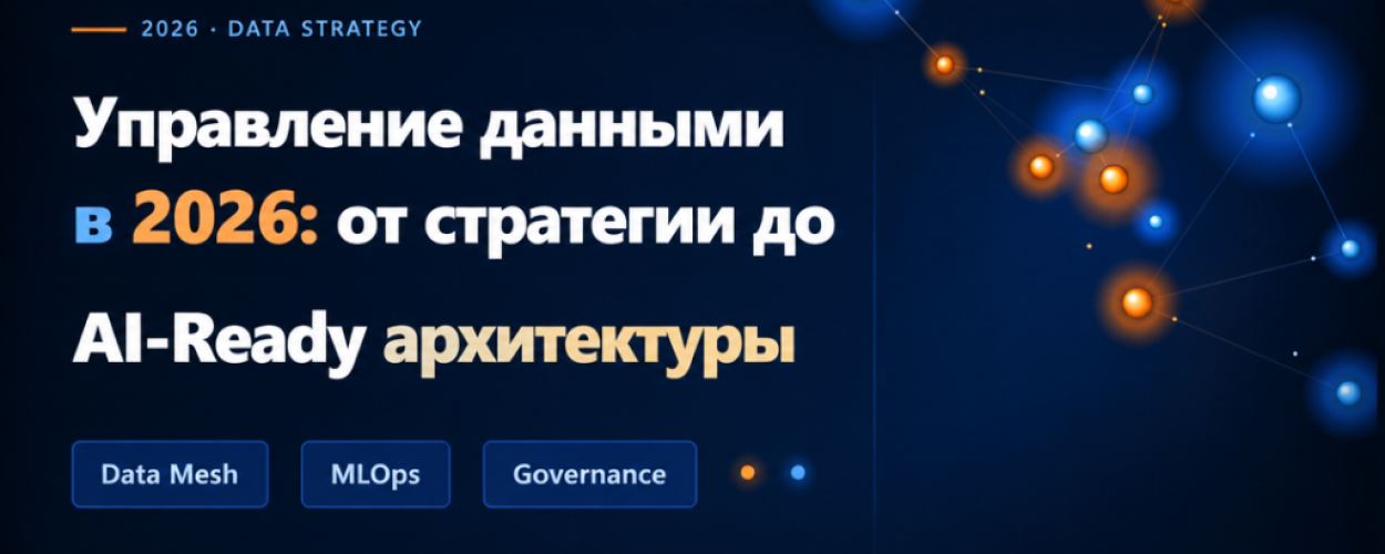 Управление данными (Data Management) в 2026: полное руководство — от стратегии до AI-Ready архитектуры