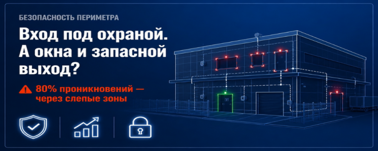 Входные двери, окна и запасные выходы могут оставаться без контроля