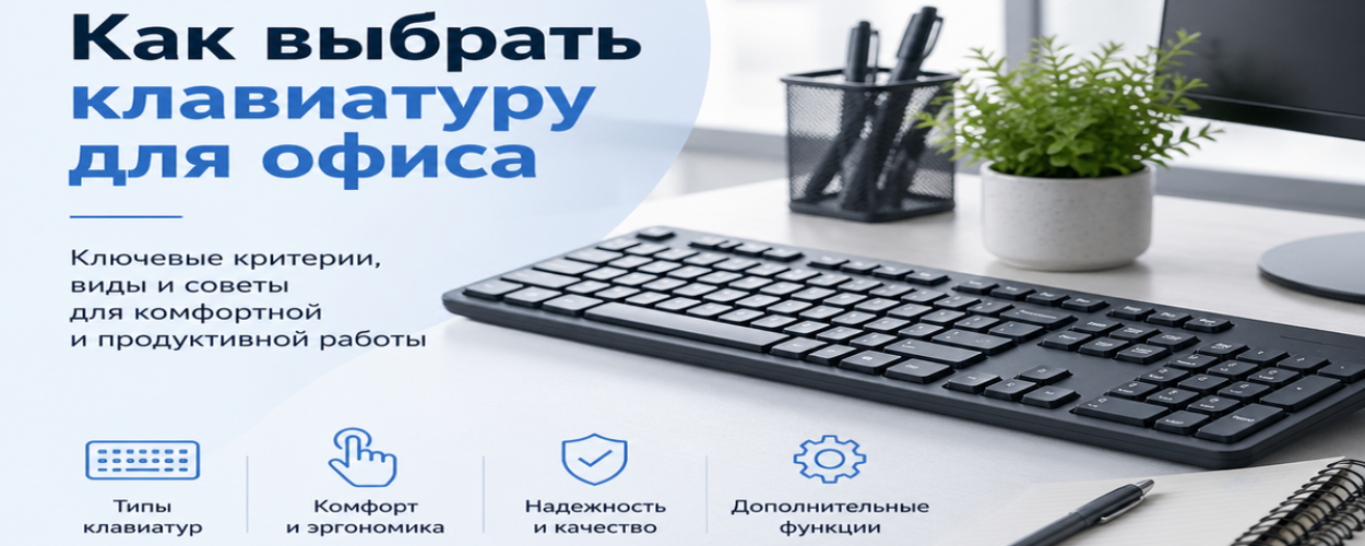 Как выбрать клавиатуру для офиса: полный гайд 2026