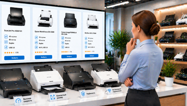 Как выбрать сканер для офиса