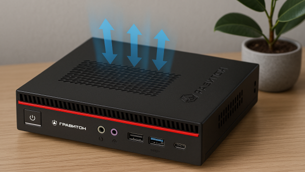 Как мини-ПК Гравитон обеспечивает эффективное охлаждение и низкий уровень шума: инженерия компактной мощности