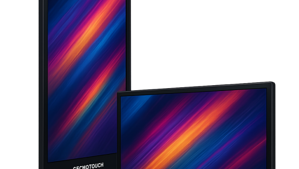 Обзор профессиональных дисплеев Geckotouch: надёжные визуальные решения для бизнеса и коммерческих площадок