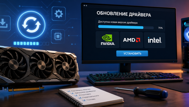 Как обновить драйвера видеокарты