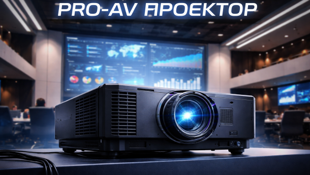 PRO-AV проектор: когда изображение становится инструментом бизнеса