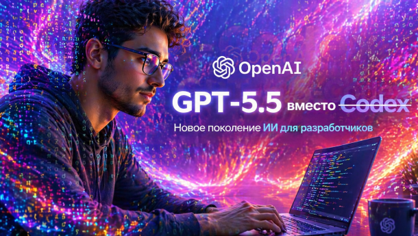 GPT-5.5 вместо Codex: как OpenAI окончательно изменила рынок ИИ для разработчиков