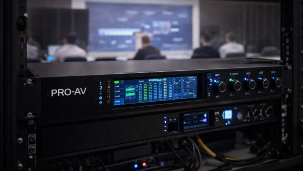 Аудиопроцессор PRO-AV как интеллектуальное ядро профессиональной аудиосистемы