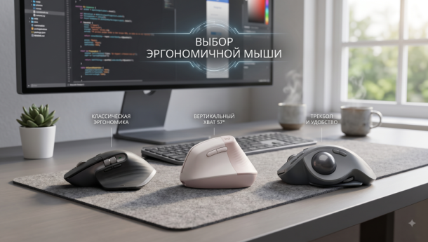 Как выбрать эргономичную мышь для сотрудника