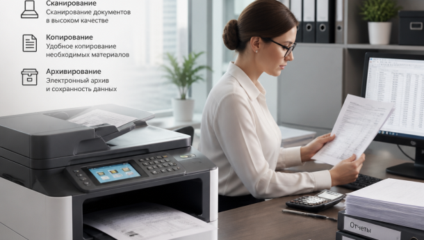 МФУ для бухгалтерии: какой купить для офиса и документооборота