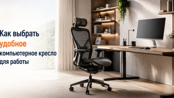 Как выбрать удобное компьютерное кресло для работы