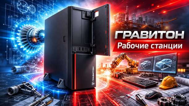 Гравитон Рабочие станции — производительность для инженерных и корпоративных задач