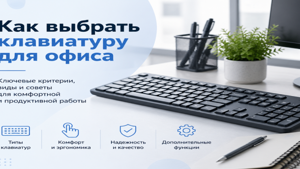 Как выбрать клавиатуру для офиса: полный гайд 2026